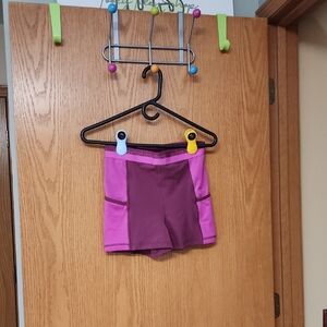 Nike Pro Purple and Pink Athletic Shorts womens M number 3416
